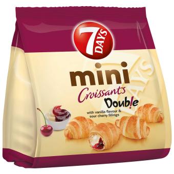 7 Days Mini Croissant Kirsch & Vanille 185 g