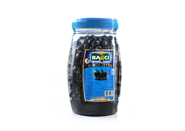 Bagci schwarze Oliven 1,5kg Pet mit Stein