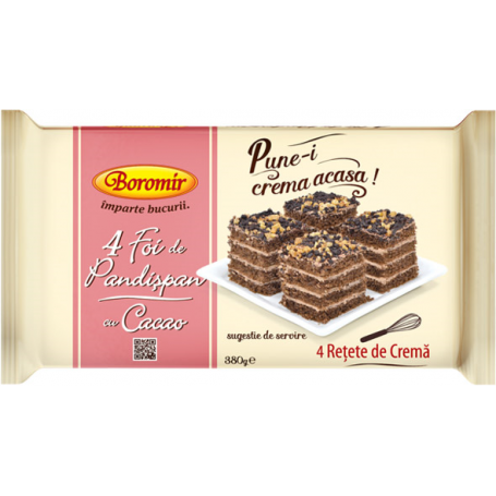 Boromir Biskuitteig Kakao 380 g