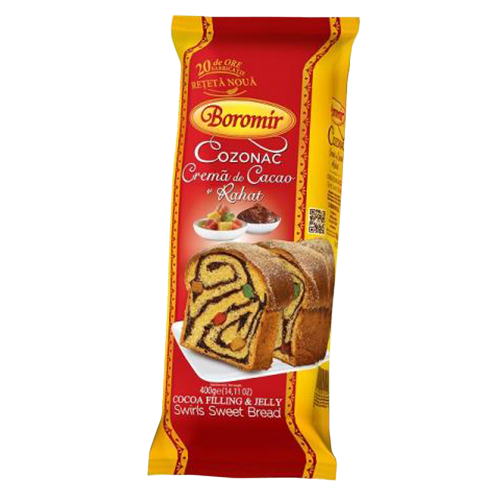 Boromir Hefekuchen Kakao-Frucht 500g