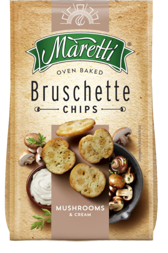 Bruschette Chips Mushrooms 70 g