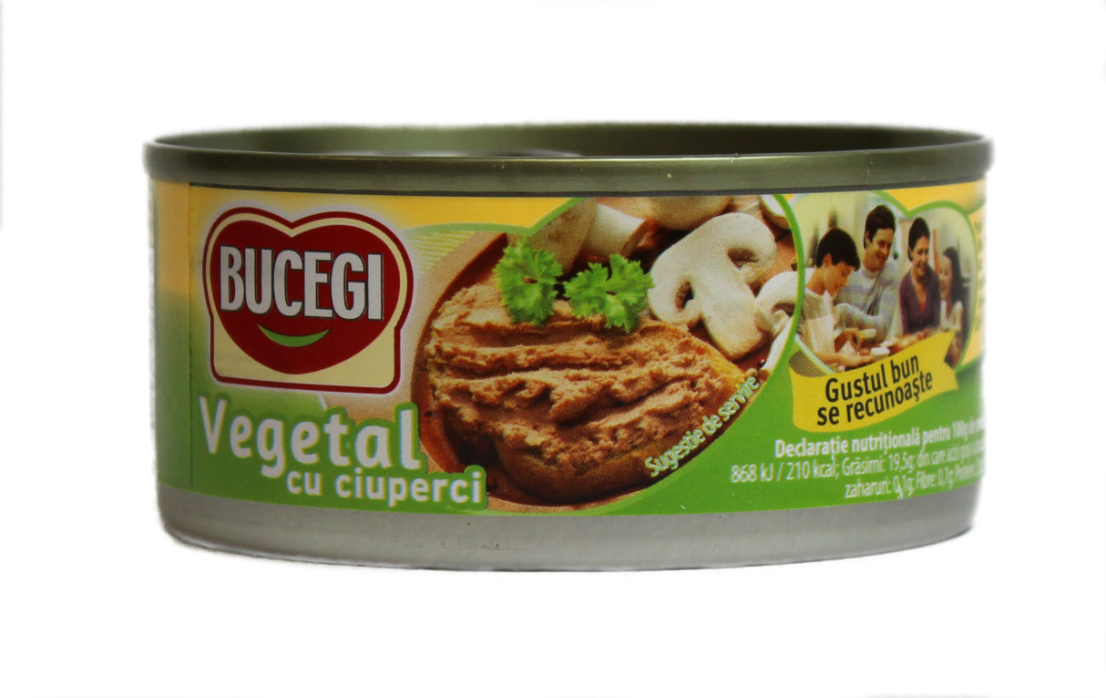 Bucegi Brotaufstrich Vegetal Pilze 120g
