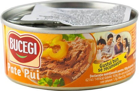 Bucegi Hühnerleberpaste 120g Brotaufstrich