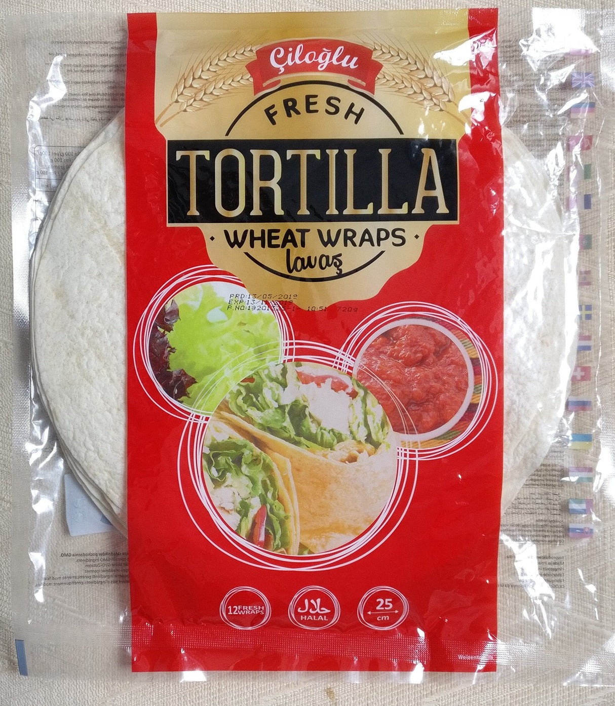 Ciloglu Tortilla 30cm 1,44 kg