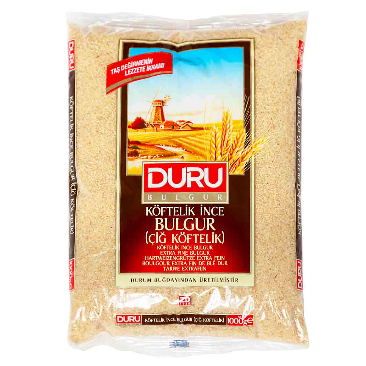Duru Köftelik Ince Bulgur (Cigköftelik) 1kg