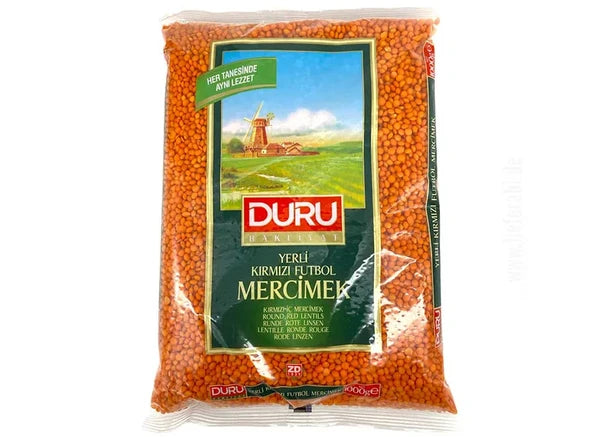 Duru rote Linsen 1 kg Kirmizi Futbol Mercimek