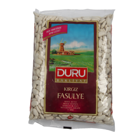 Duru weiße Bohnen 9 mm 1 kg Kirgiz