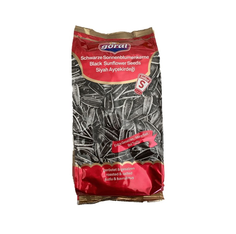 Göral Sonnenblumenkerne 250g rot extra gesalzen geröstet