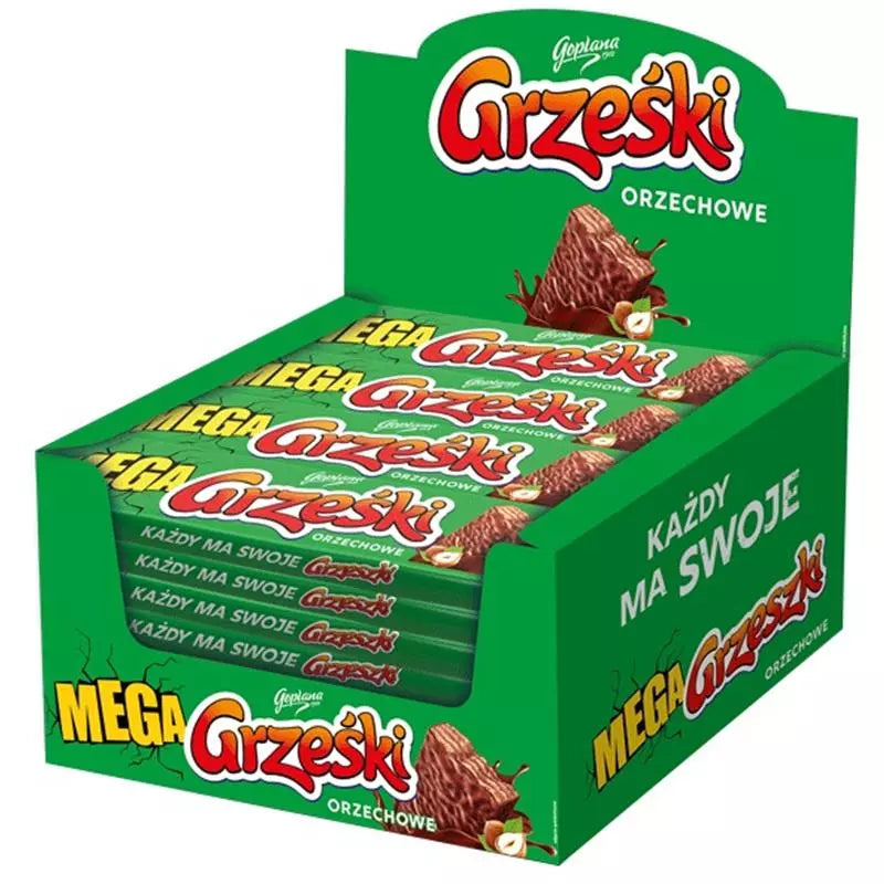 Grzeski Mega Schokoriegel Nuss 48g