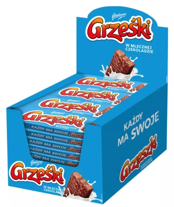 Grzeski Waffel Milchschoko 36g