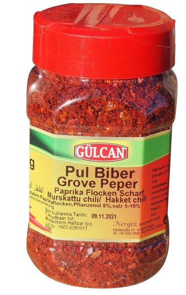 Gülcan Paprikaflocken scharf 180g