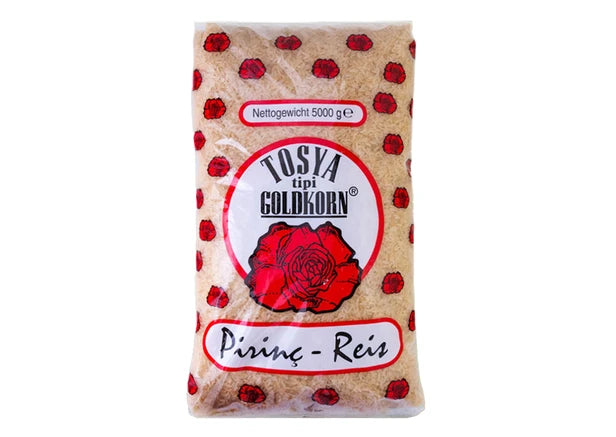 Güllü gelber Langkorn Reis 5 Kg