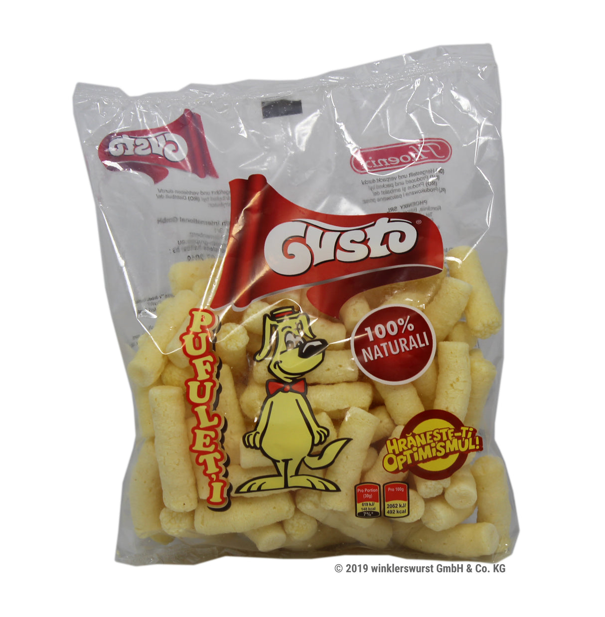 Gusto Maisflips Pufuleti 45g naturel