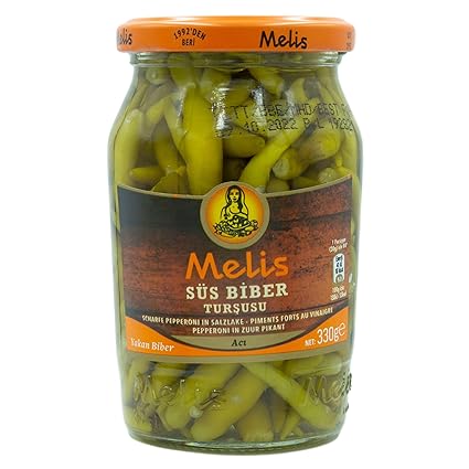 Melis Süß Biber Peperonie 330g