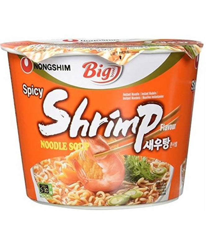Nongshim Spicy Shrimp 115g Big Bowl