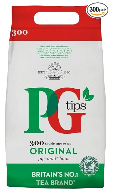 PG schwarzer Tee Beutel 300-er 870 g