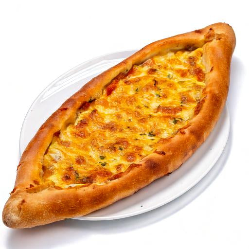 Pide XL mit Käse überbacken