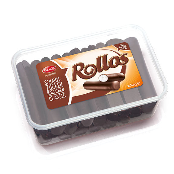 Rollo Snack mit Kakaoglasur 100g