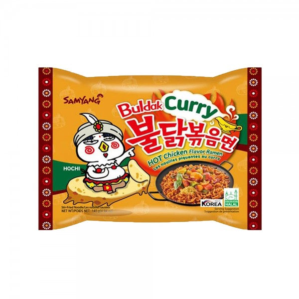 Samyang Curry Instantnudeln gold 140g Buldak