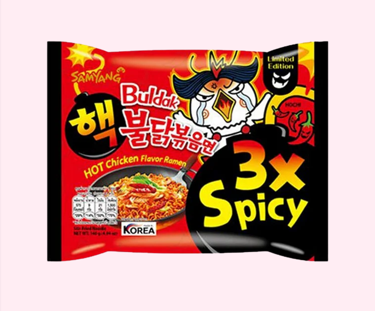 Samyang Instandnudeln Extra Scharf 5x140g rot