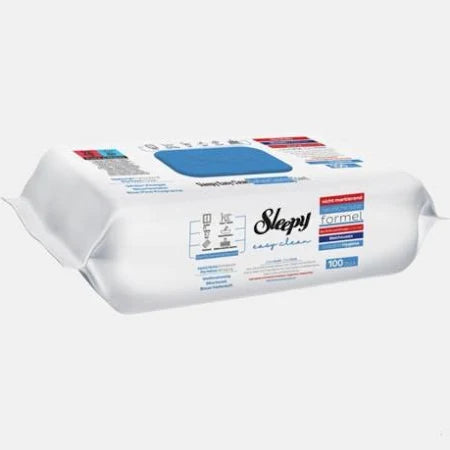 Sleepy Easy Clean Feuchtetücher Allzwecktücher 100 Stk. extra hygiene blau