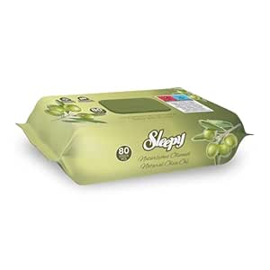 Sleepy Olive Feuchttücher 80er