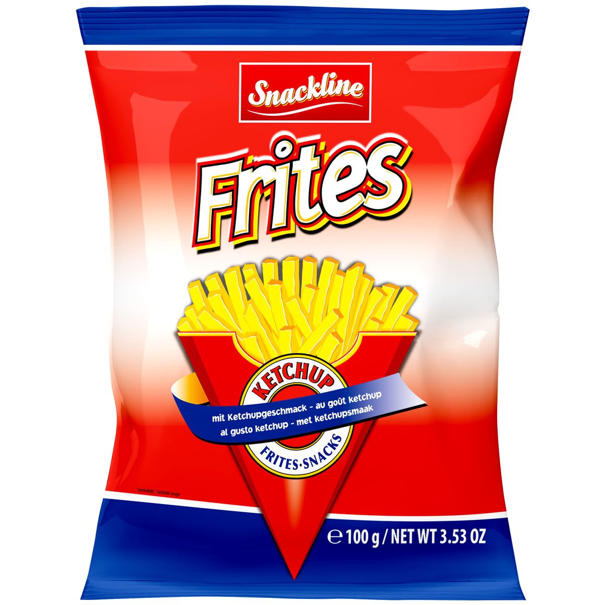 Snackline Frites Ketchup 100g