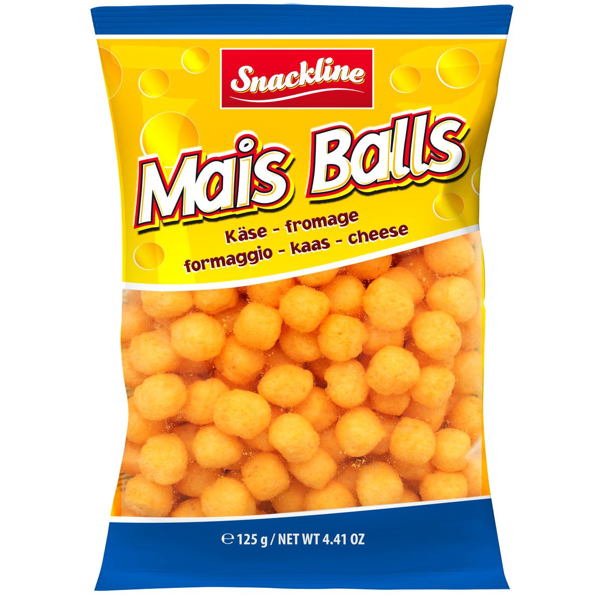 Snackline Mais Balls Käse 125g