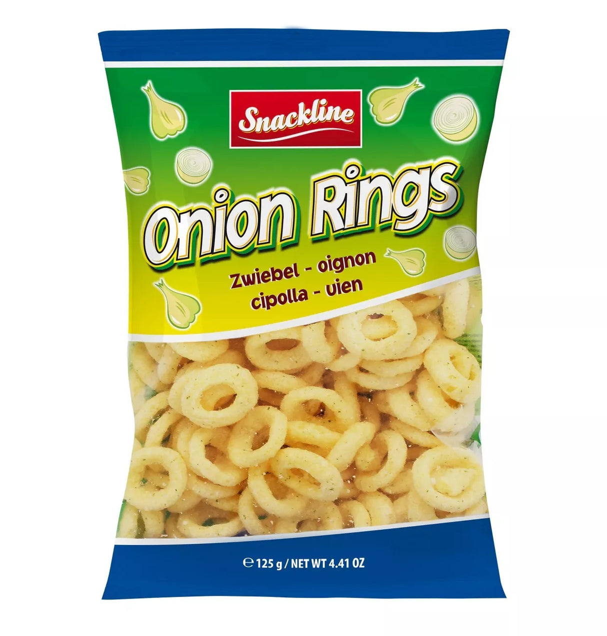 Snackline Zwiebel Ringe 125g