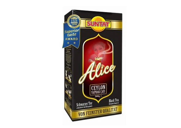 Suntat Alice schwarz Tee 500g