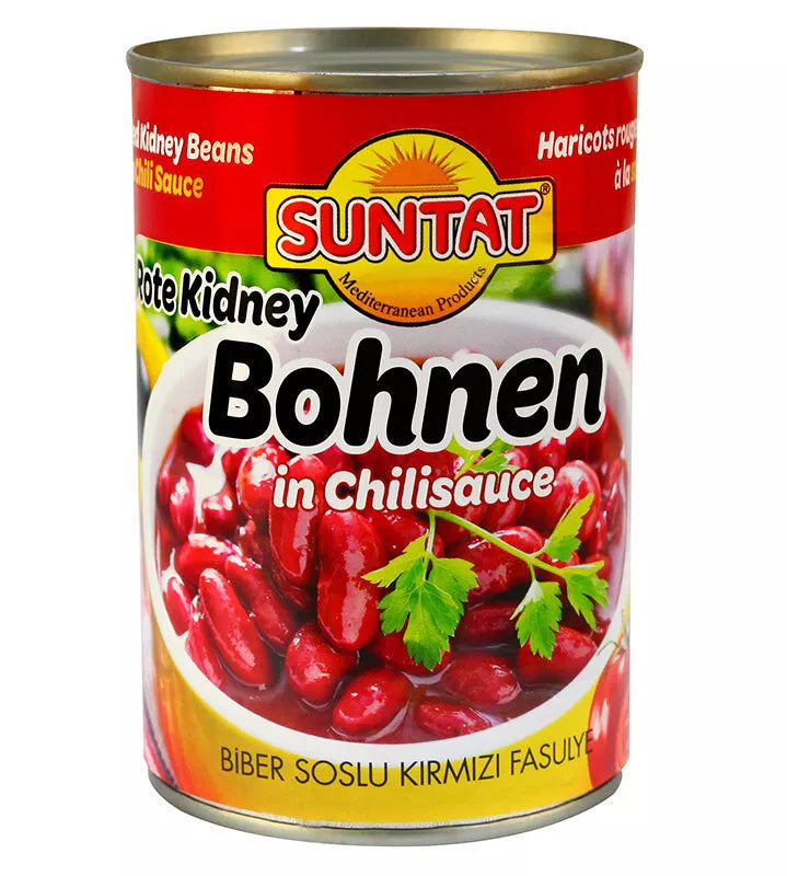 Suntat Kidney Bohnen Cillisauce 400g