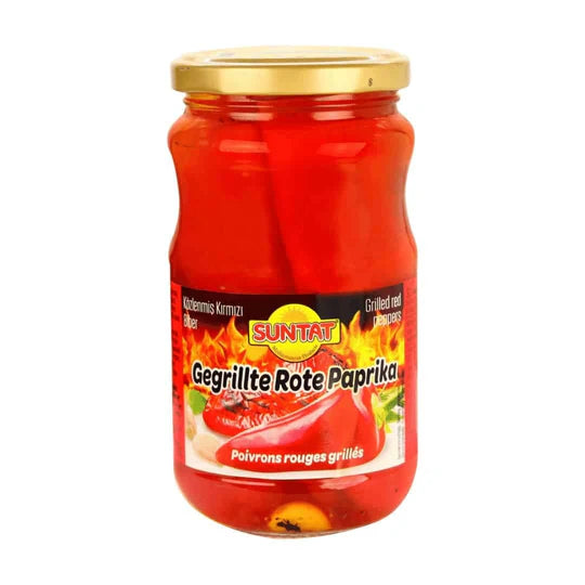 Suntat gegrillte rote Paprika 650g
