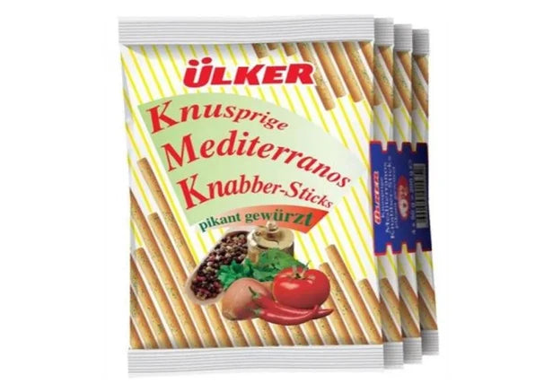 Ülker Knabber-Sticks pikant mediterranos 4*50g