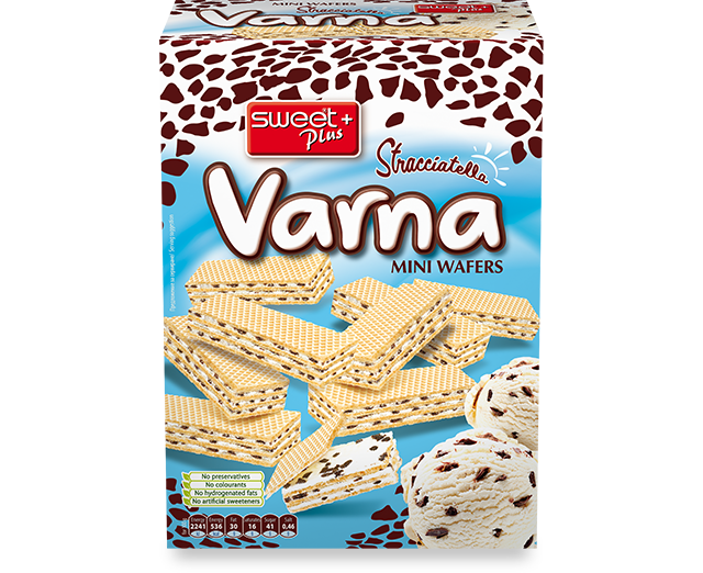 Varna Waffel Stracciatella 240g