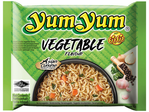 Yum Yum Instantnudelsuppe vegetarisch 60g grün