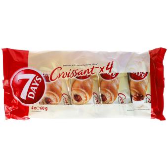 7 Days Croissant Kakaocrem 4*65g