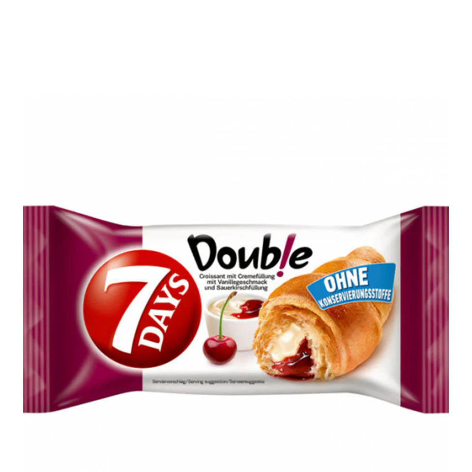 7 Days Croissant Kirsch/Vanilie 4*60g