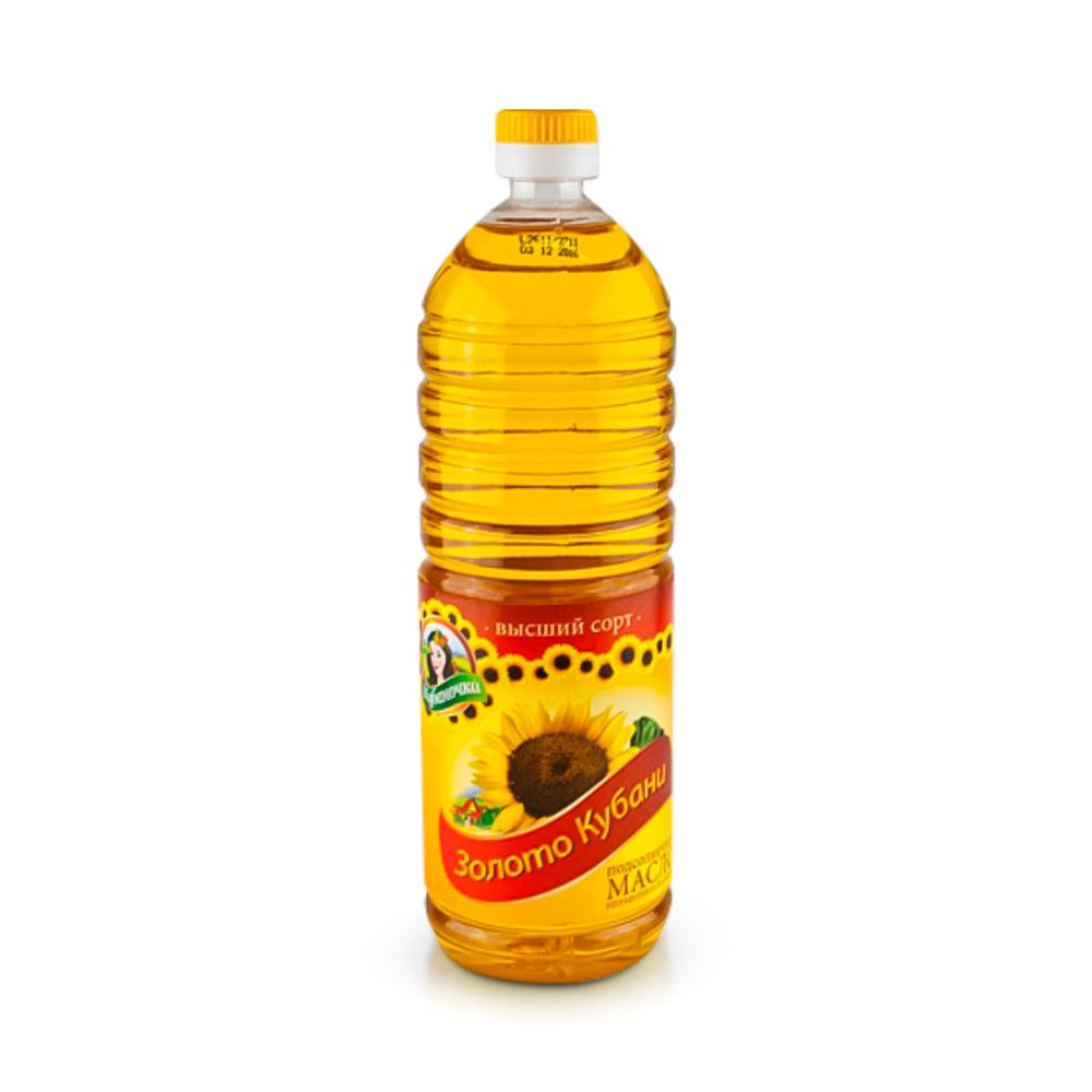 Kubanotschka Sonnenblumenöl nicht raffiniert 1 L