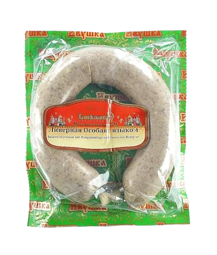 LM Bauernleberwurst mit Zungeneinlage 350g