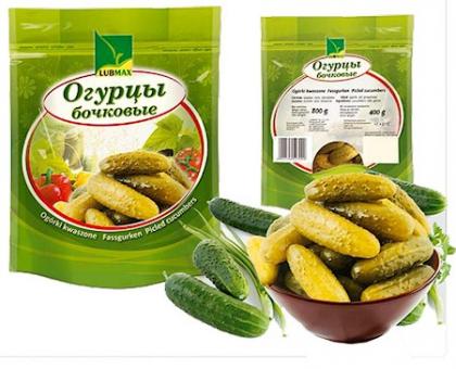 LUBMAX Salzgurken 800g Folie