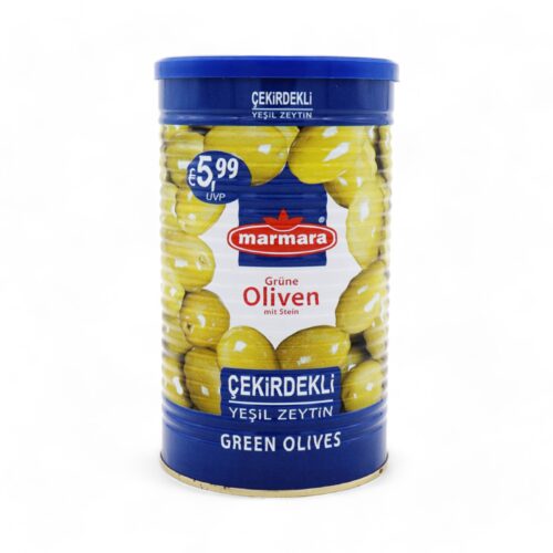 Marmara Grüne Oliven ohne Stein 1250g