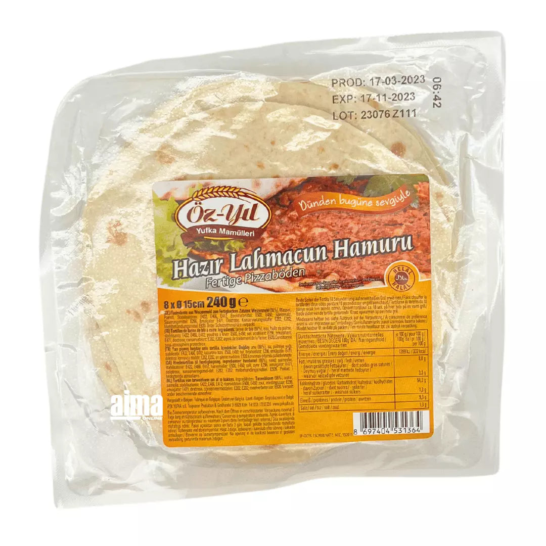 Öz Yil Lahmacun Pizzaböden 240g