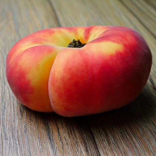 Platt-Pfirsich