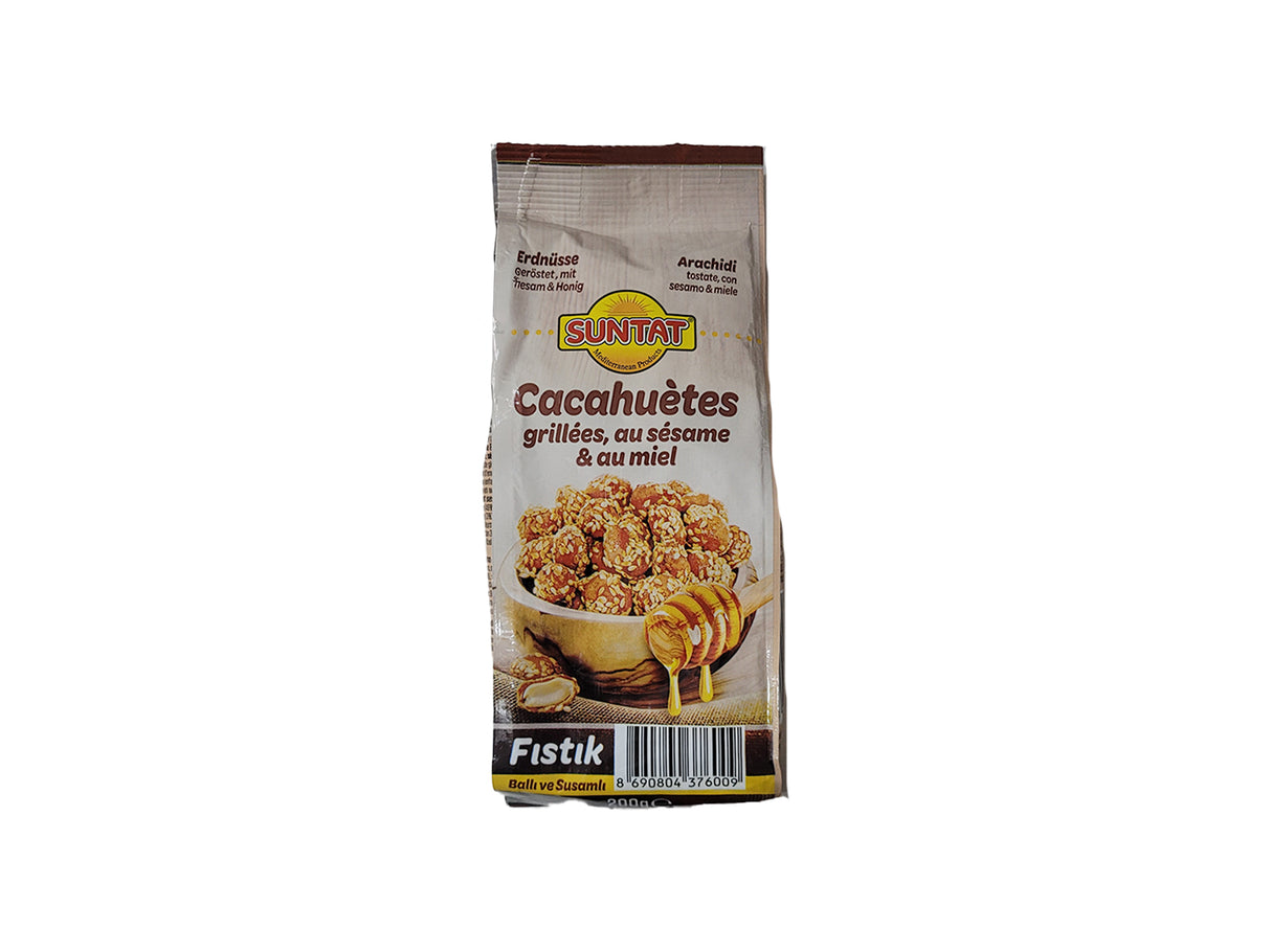 Suntat Erdnüsse mit Sesam & Honig 200g